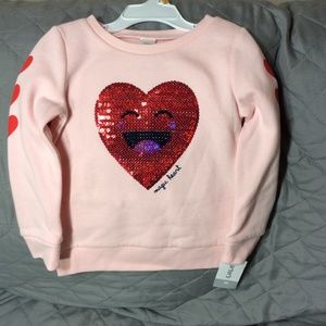 Toddler Girl Carter's sequined Graphic Sweatshirt